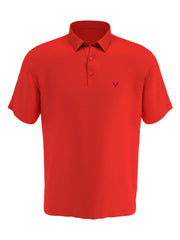 Mens Opti Dri Stretch Polo-Polos-Poppy Red-L-Callaway