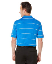 Mens Performance Auto Stripe Polo Polos