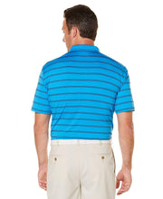 Mens Performance Stripe Polo Polos