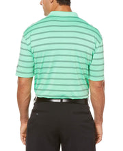 Mens Performance Stripe Polo Polos