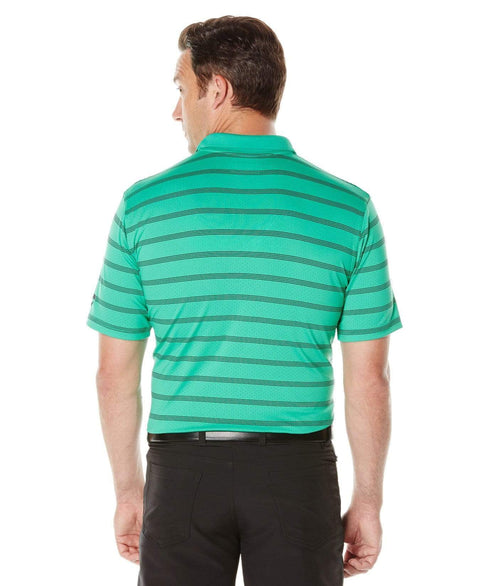 Mens Performance Stripe Polo Polos