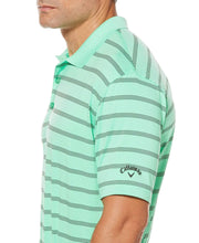 Mens Performance Stripe Polo Polos