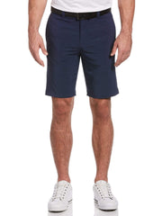 Mens Printed Herringbone Stretch Short-Shorts-Peacoat-40-Callaway