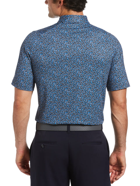 Mens Printed Marled Golf Polo-Polos-Callaway