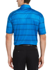 Mens Printed Space Dye All Over Polo-Polos-Callaway