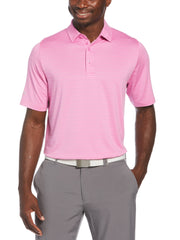 Mens Pro Spin Fine Line Golf Polo-Polos-Pink Sunset-XXL-Callaway