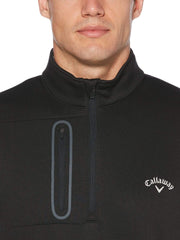 Mens Quarter Zip Pullover with Pocket-Jackets-Callaway