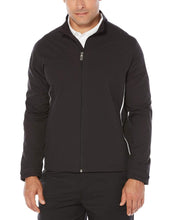 Mens Repel Full-Zip Windshirt Jackets Caviar / XL