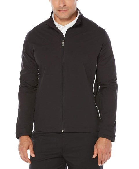 Mens Repel Full-Zip Windshirt Jackets Caviar / XL