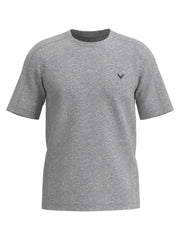 Mens Short Sleeve Heather Crew-Polos-Light Grey Htr-L-Callaway