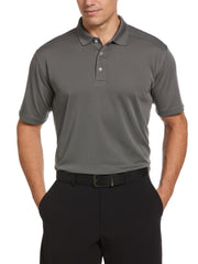 Short Sleeve Performance Polo Shirt (Smoked Pearl) 