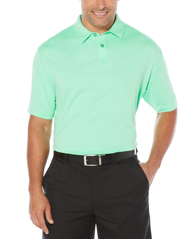 Mens Soft Essential Polo Polos Spring Bud / L