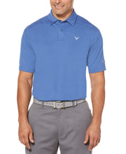 Mens Soft Essential Polo with Chevron Polos Bright Cobalt / M