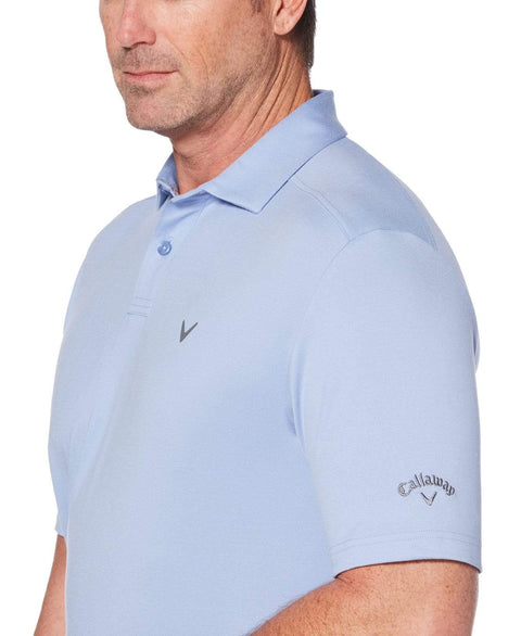 Mens Soft Essential Polo with Chevron Polos