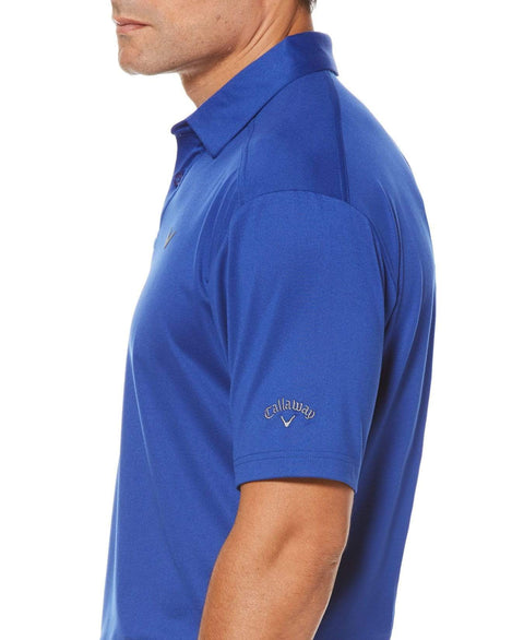 Mens Soft Essential Polo with Chevron Polos