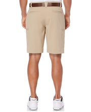 Mens Solid Cargo Short with Active Waistband Shorts