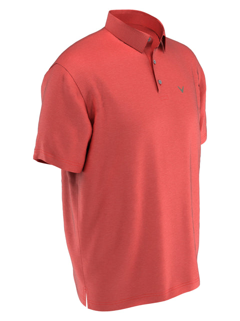 Mens Solid Texture Polo-Polos-Callaway