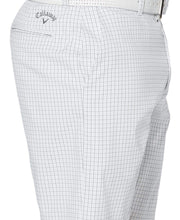 Mens Stretch Mini Gingham Short Shorts