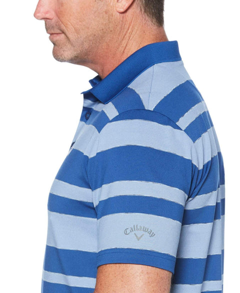 Mens Stripe Polo Polos