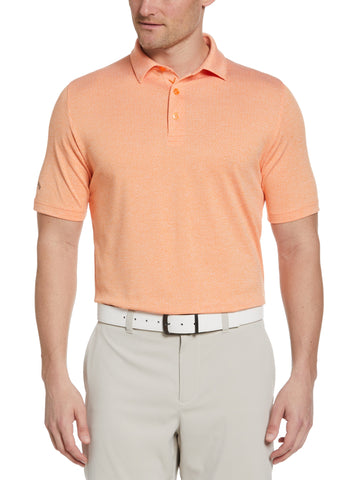 Mens Swing Tech™ Ventilated Heather Jacquard Golf Polo | Callaway