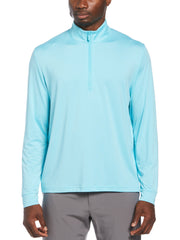 Mens SwingTech™ 1/4 Zip Sun Protection Pullover-Jackets-Santorini Blue-XL-Callaway