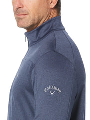 Mens Swing Tech 1/4 Zip Waffle Fleece With Chevron-Jackets-Callaway