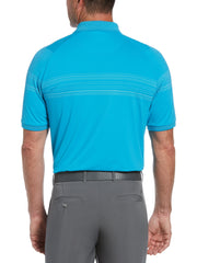 Mens Swing Tech Birdseye Racer Stripe Golf Polo-Polos-Callaway