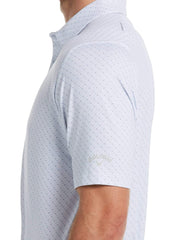 Big & Tall Swing Tech Chev Print Polo-Polos-Callaway Apparel