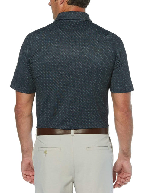 Mens Swing Tech Chev Print Polo-Polos-Callaway Apparel