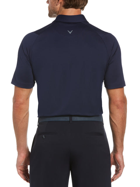 Mens Swing Tech™ Engineered Chest Print Polo-Polos-Callaway