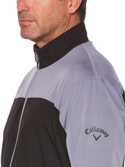 Mens Swing Tech Big & Tall Full Zip Golf Wind Jacket-Jackets-Callaway