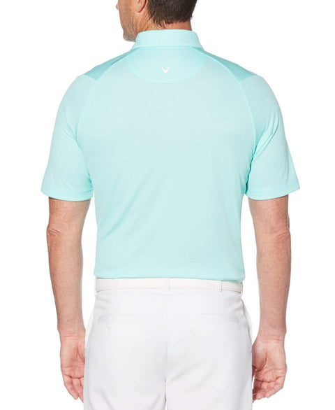 Mens Swing Tech Jacquard Polo Polos