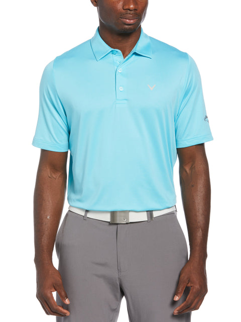 Mens Swing Tech™ Solid Golf Polo Shirt-Polos-Callaway