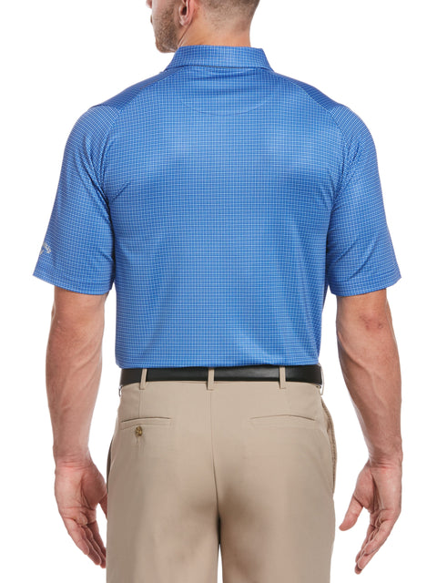 Mens Swing Tech Tattersall Polo-Polos-Callaway