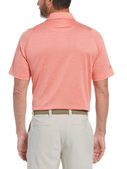 Mens Ventilated Heather Jacquard Golf Polo-Polos-Callaway