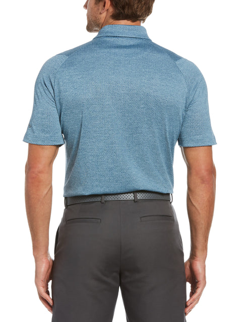 Mens Ventilated Heather Jacquard Golf Polo-Polos-Callaway