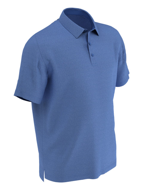 Men's Swing Tech Ventilated Heather Jacquard Golf Polo Shirt-Polos-Callaway