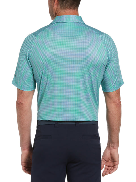 Mens Tattersall Printed Polo-Polos-Callaway