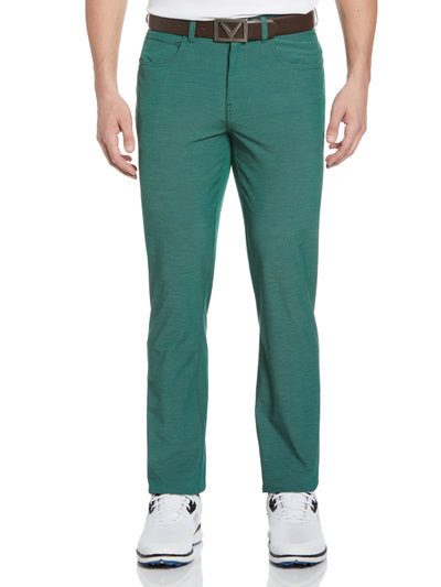 Textured 5 Pocket Golf Pant (Trekking Green Htr) 