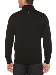 Mens Thermal Merino Wool 1/4 Zip Sweater-Jackets-Callaway