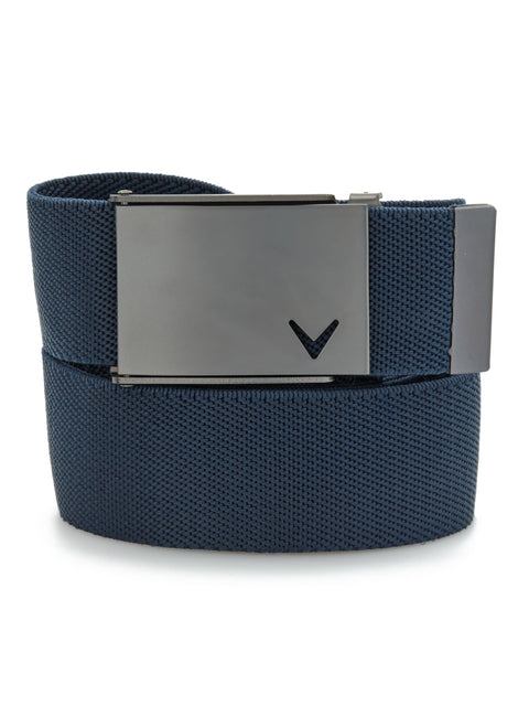 V Logo Golf Belt (Peacoat) 