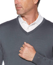 Mens V-Neck Merino Sweater Sweaters