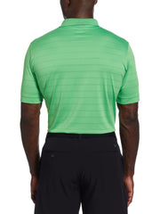 Mens Vent Short Sleeve Open Mesh Polo Shirt (Vibrant Green) 