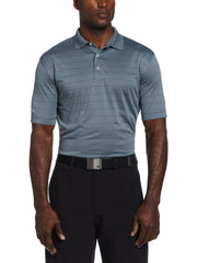 Mens Vent Short Sleeve Open Mesh Polo Shirt (Quiet Shade) 