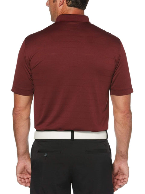 Mens Vent Short Sleeve Open Mesh Polo Shirt-Polos-Zinfandel-XXL-Callaway