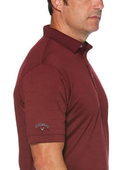 Mens Vent Short Sleeve Open Mesh Polo Shirt-Polos-Zinfandel-XXL-Callaway