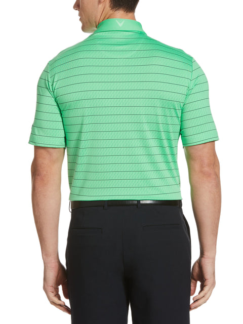 Mens Ventilated Stripe Golf Polo-Polos-Callaway