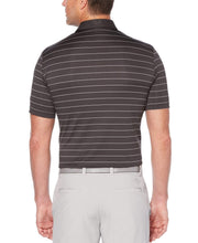 Mens Ventilated Stripe Golf Polo Polos