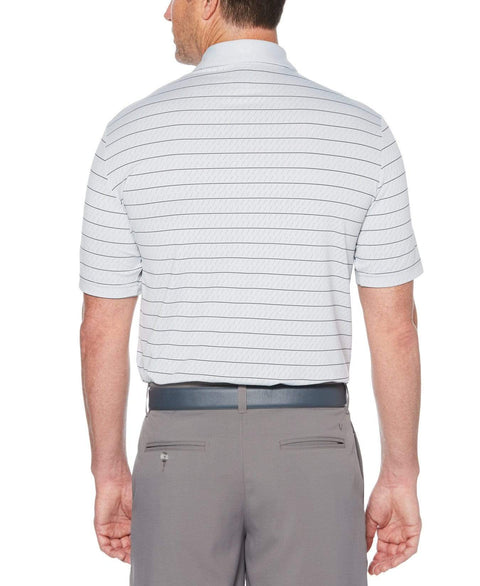 Mens Ventilated Stripe Polo-Polos-Callaway Apparel