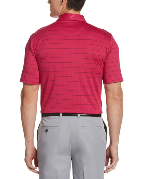 Mens Ventilated Stripe Golf Polo-Polos-Callaway Apparel